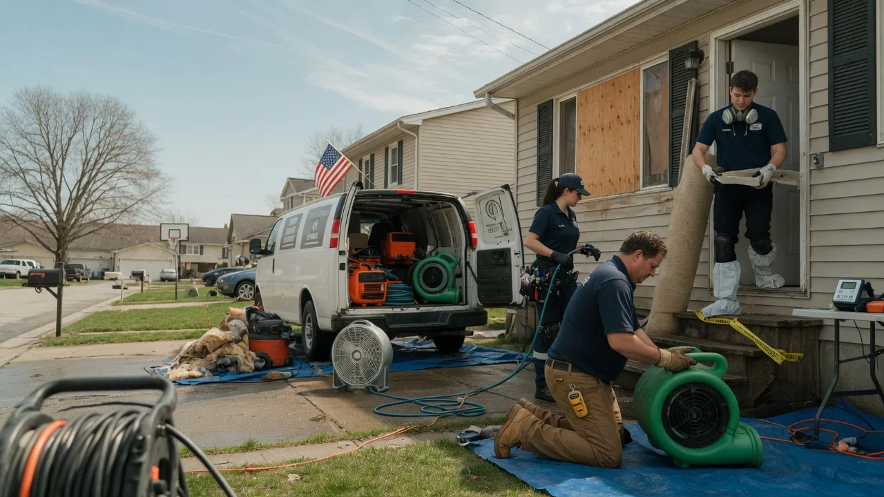 Water Damage Restoration in Denton, TX near me
